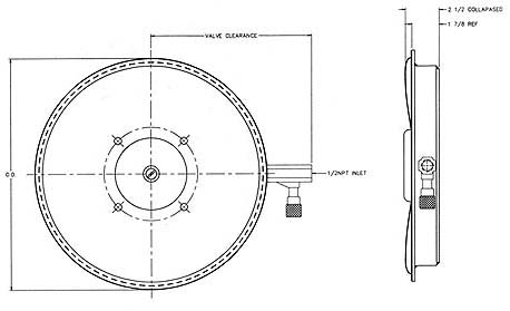 Round Steel Module Specifications - Air Bearing and Caster Load Moving Systems